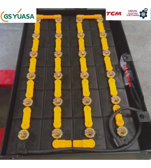 Bình ắc quy xe nâng GS Yuasa VSD8AC, công suất 48V 435Ah